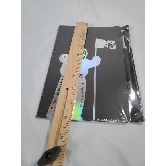MTV NEW Notebook With Pen Music Television Moonman - Picture 6 of 7
